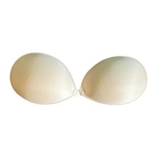 PINK Victoria's Secret Backless Bra Lightly Lined, Beige, Size B/C